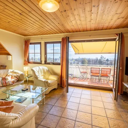 Ferienwohnung Mit Panoramablick, Bodensee U. Alpen * 바서부르크