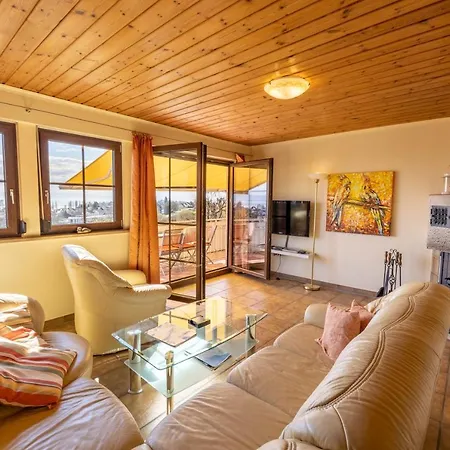 Ferienwohnung Mit Panoramablick, Bodensee U. Alpen * 바서부르크